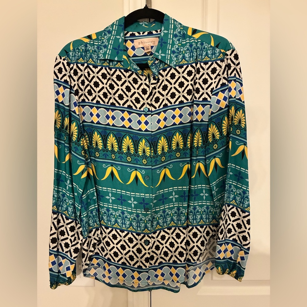 Philosophy women’s blouse NWOT